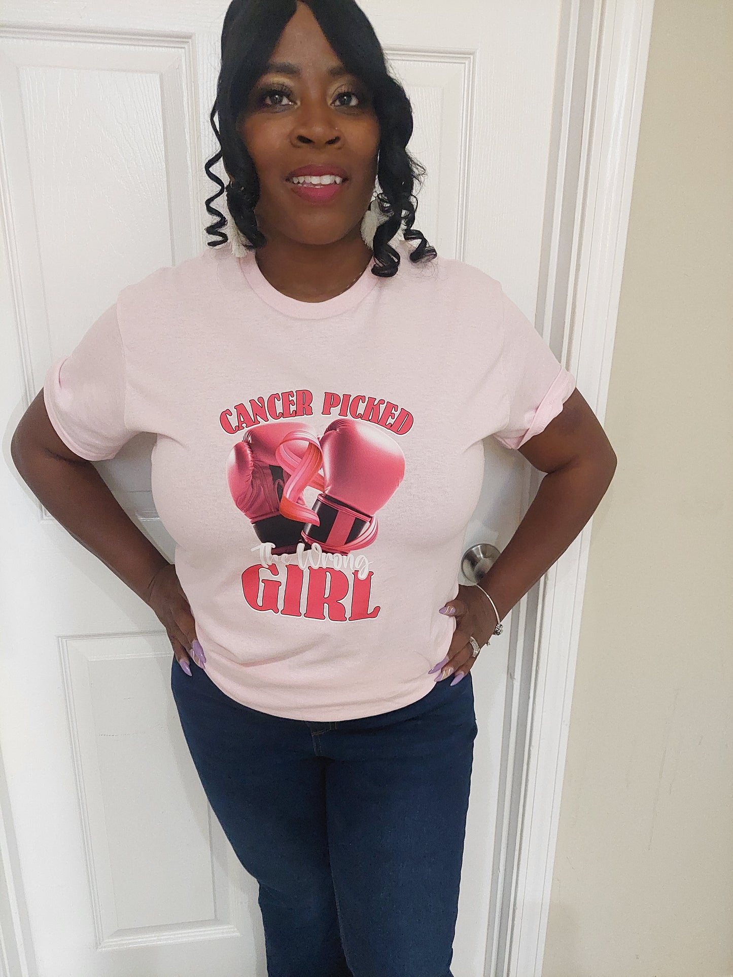 PINK BREAST CANCER SHIRT