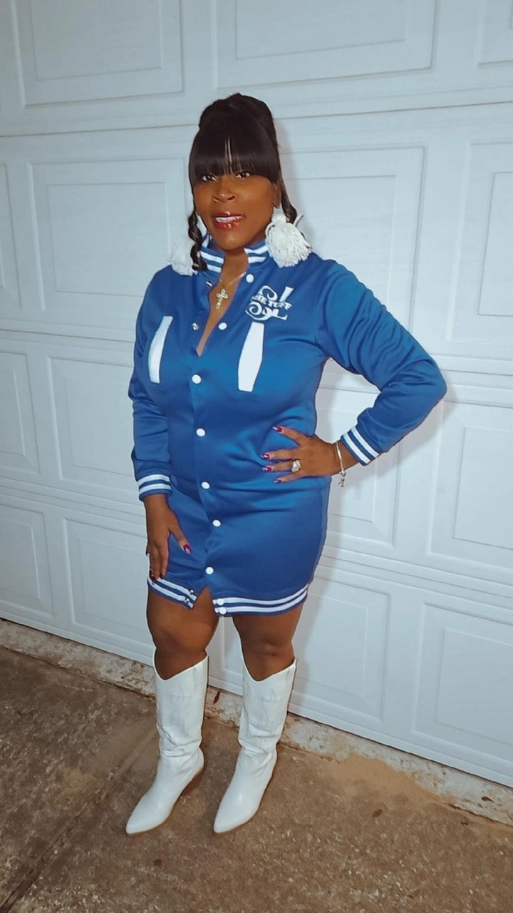 Blue She Tuff Dress