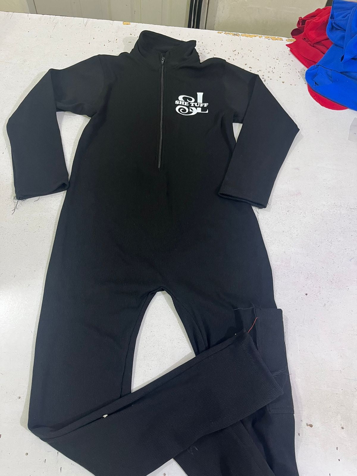 Black & White SheTuff Body suit