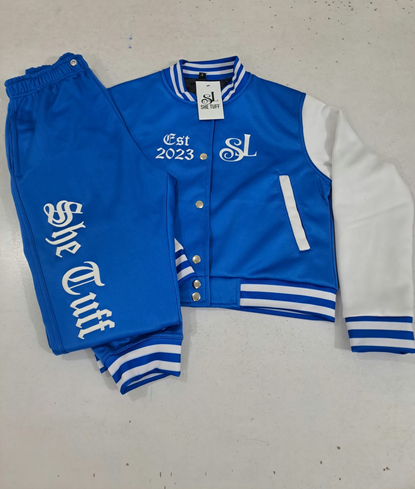 Blue She Tuff Suit