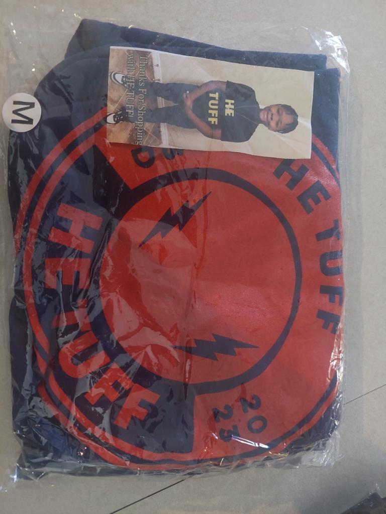 BLUE/RED HE TUFF SHIRT