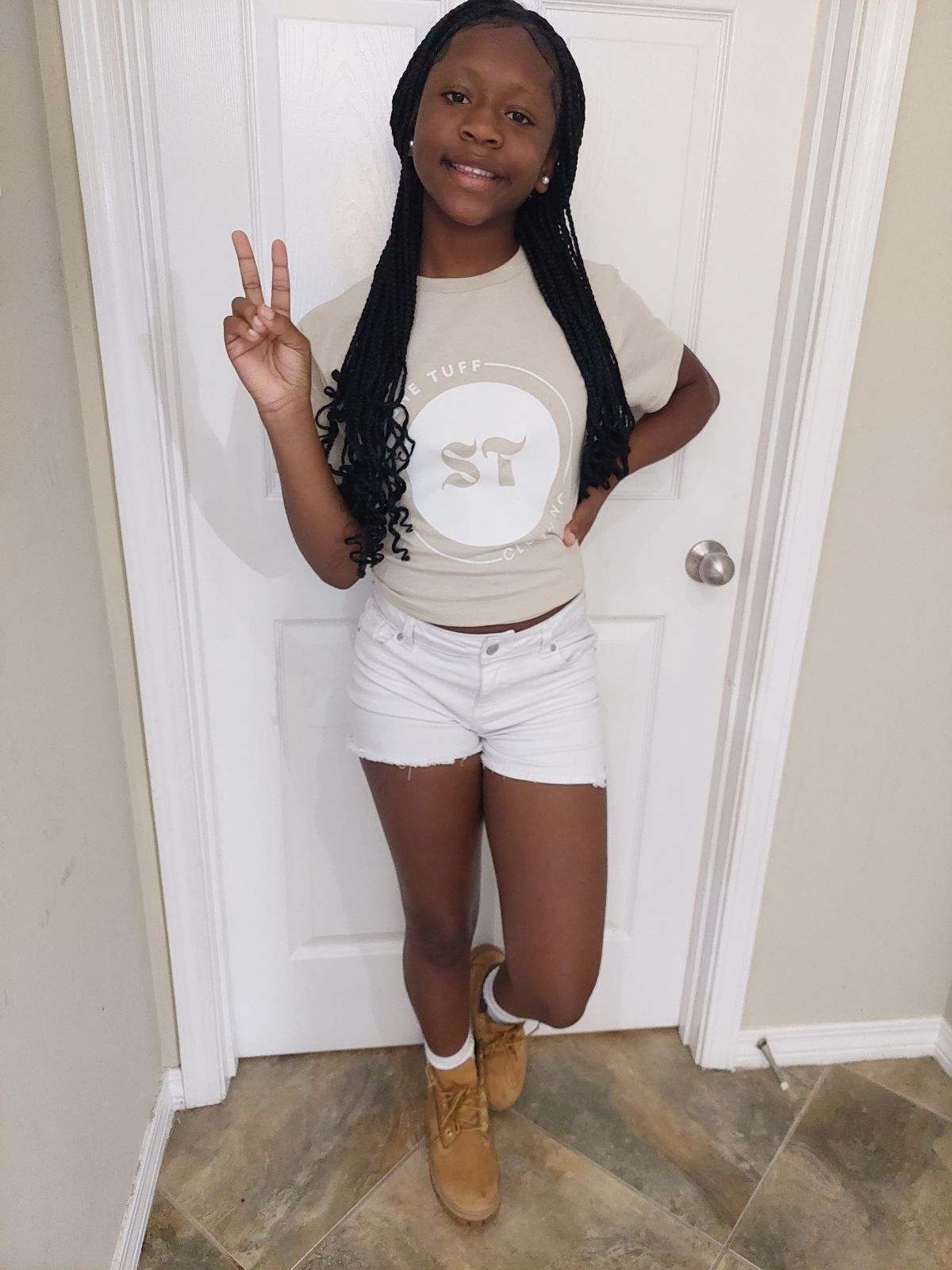 KHAKI SHE TUFF SHIRT