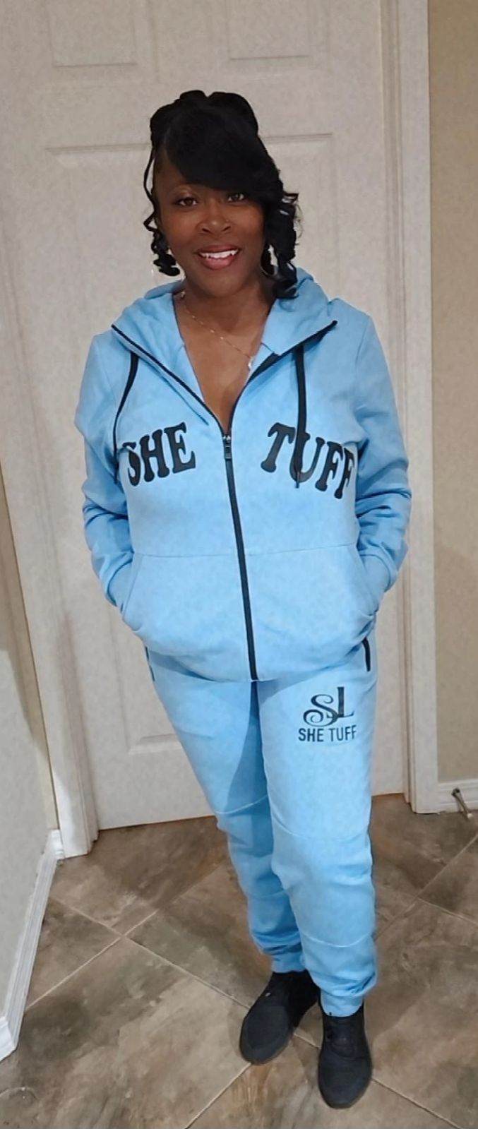 Blue She Tuff Sweatsuit
