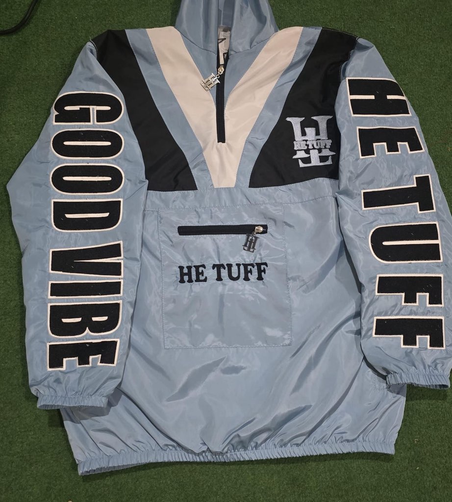 He Tuff Hoodie Wind Breaker Set
