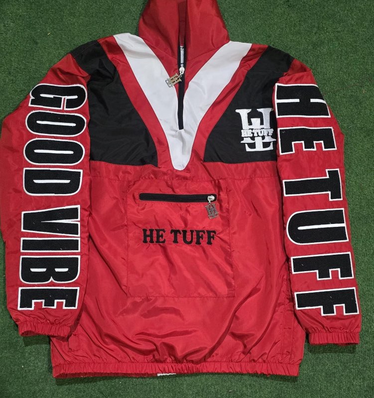 He Tuff Hoodie Wind Breaker Set