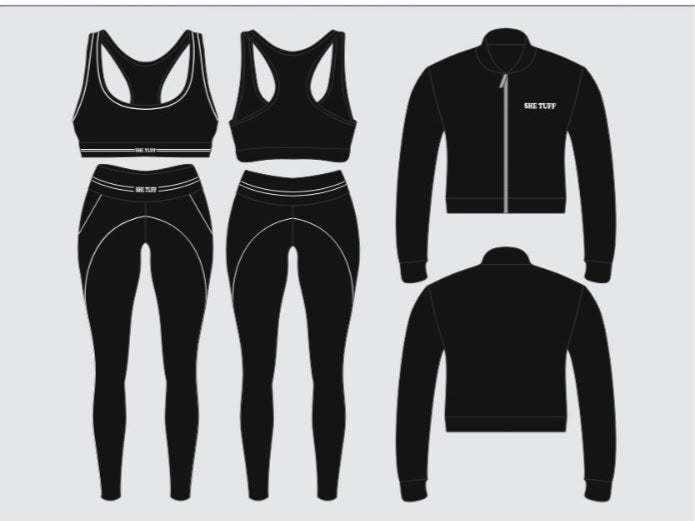 She Tuff Cropped Sets