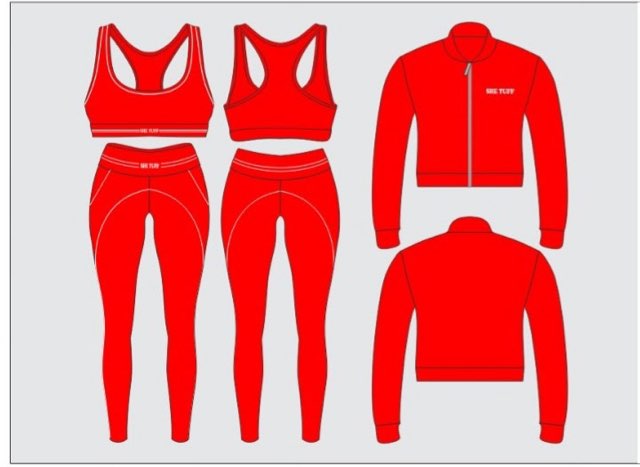 She Tuff Cropped Sets
