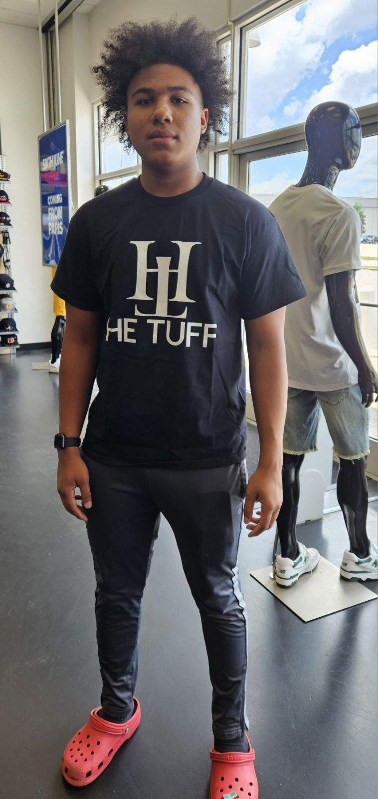 Black HT He Tuff shirt